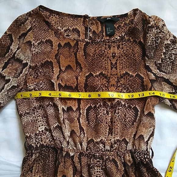 H&M Dress 100% polyester  size 4 - Picture 4 of 5